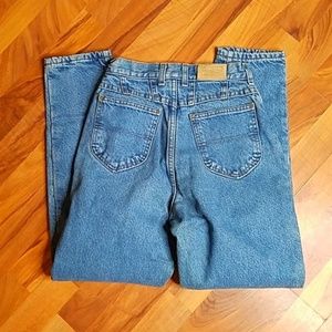 LL Bean Flannel Lined Jean's 4 Regular (fit like a 2)